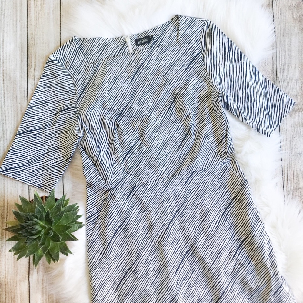 NWT Kate Spade Saturday Slash Shift Dress - Picture 2 of 8